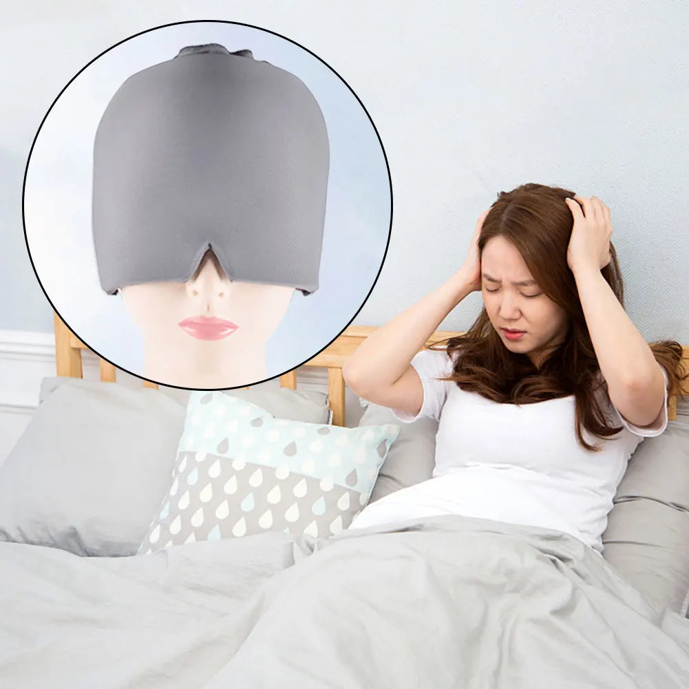 Bonnet de Gel contre la Migraine
