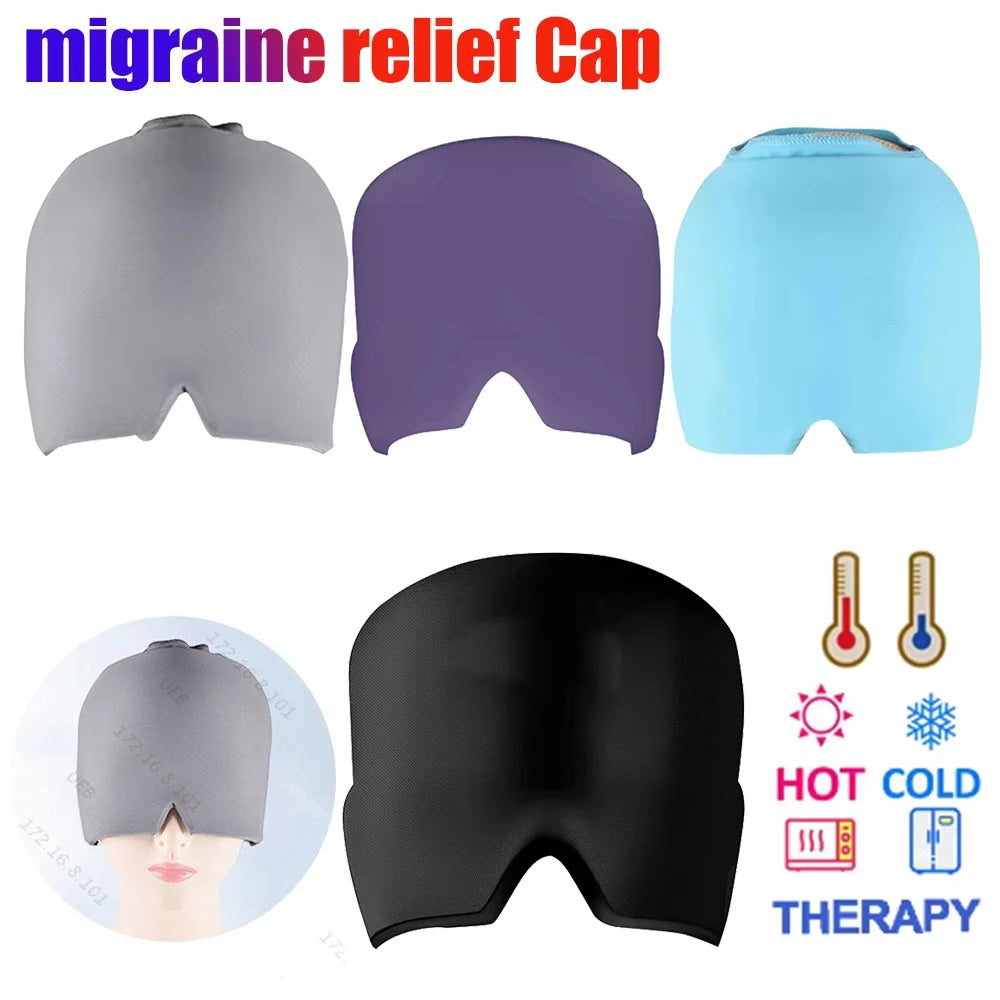 Bonnet de Gel contre la Migraine