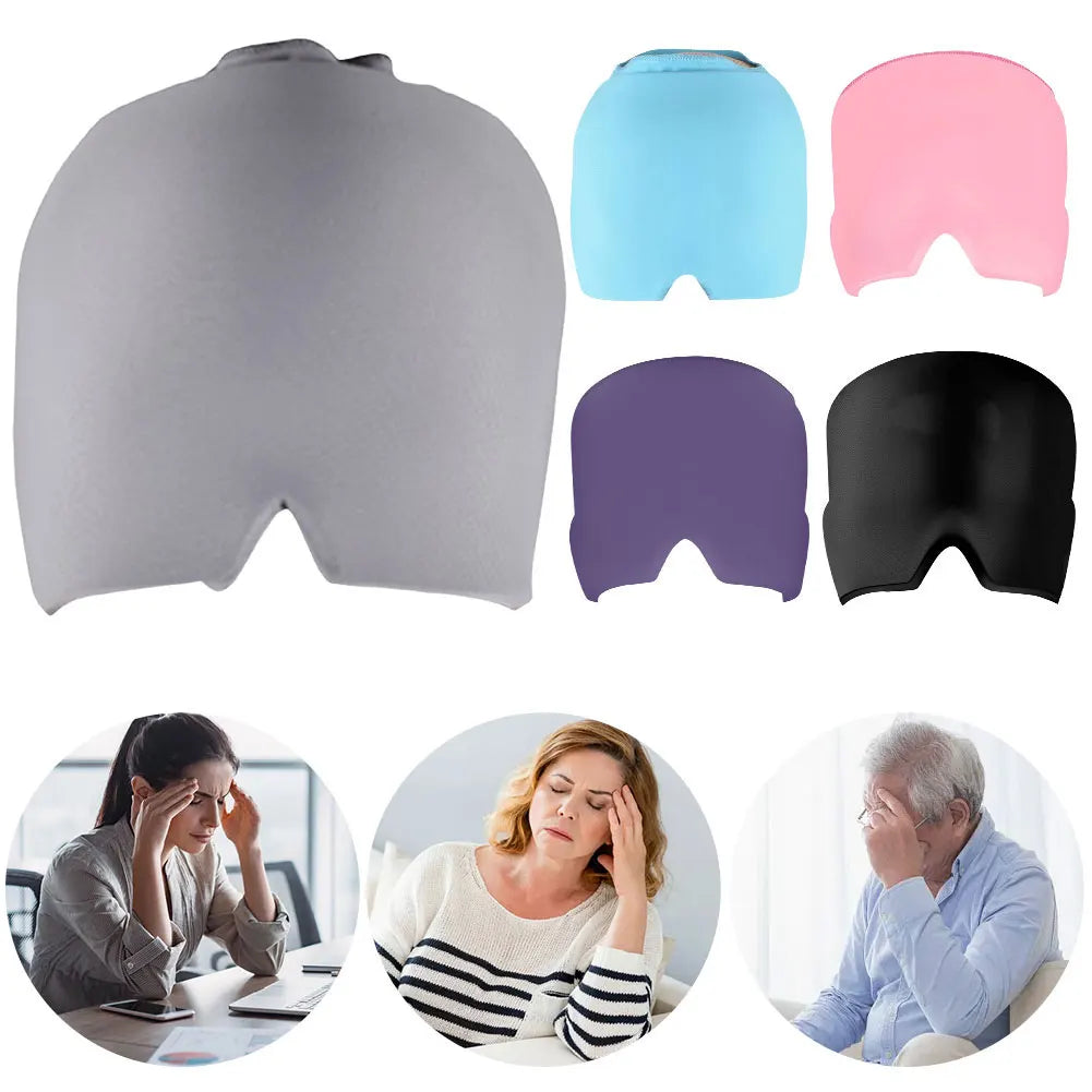 Bonnet de Gel contre la Migraine