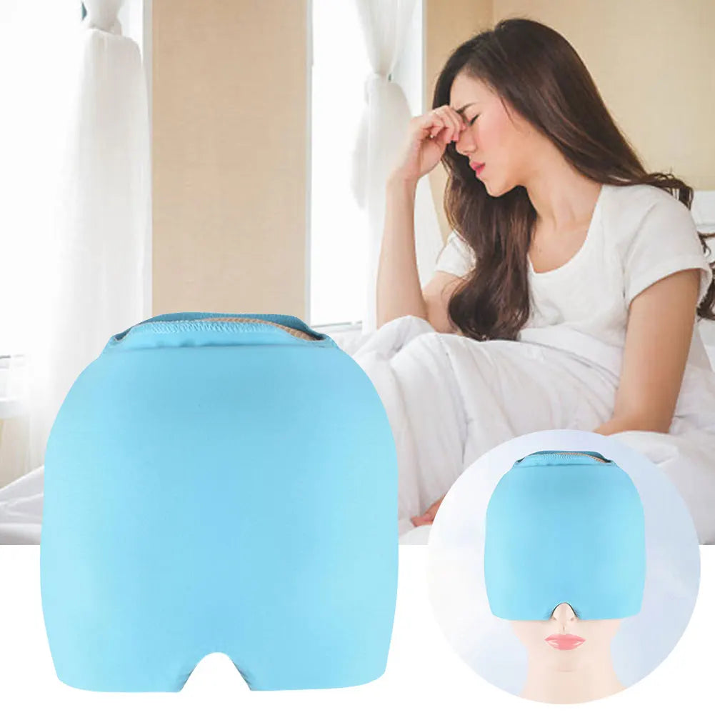 Bonnet de Gel contre la Migraine